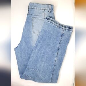 GiuliA Size L/8 Light Blue Flare & Wide Leg Jeans